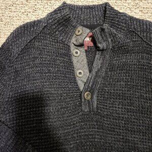 Alesbury, Gray Knit Cotton Sweater, Men's XL ( From Stitch Fix)